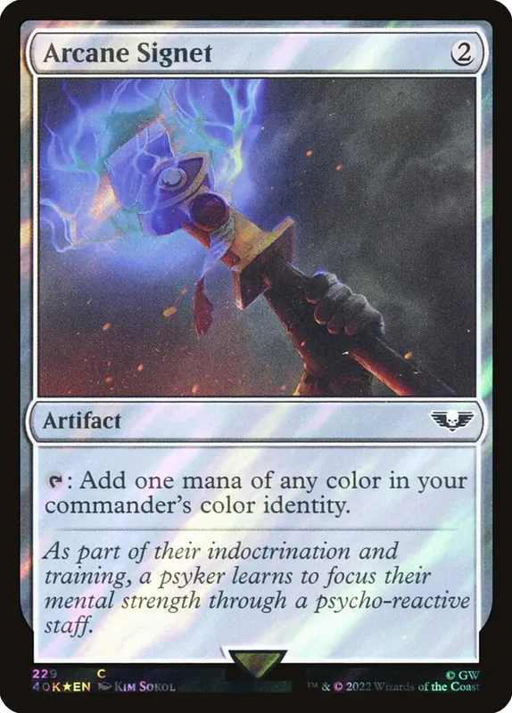 Arcane Signet [Warhammer 40,000 Commander]