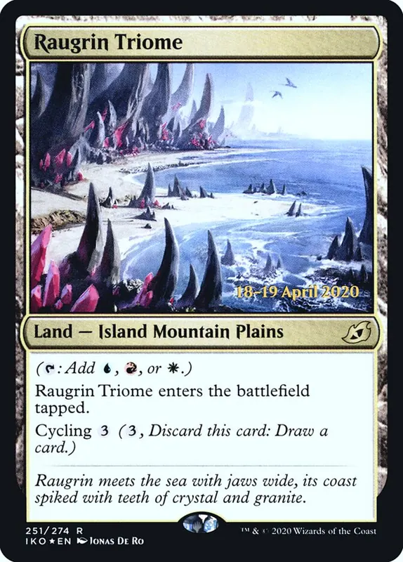 Raugrin Triome [Ikoria: Lair of Behemoths Promos]