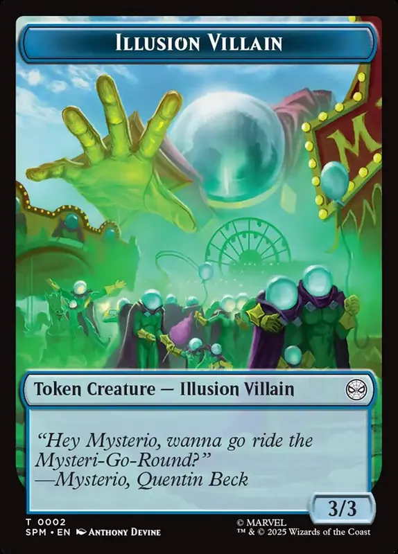 Illusion Villain [Marvel's Spider-Man Tokens]