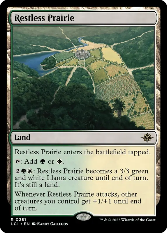 Restless Prairie [The Lost Caverns of Ixalan] - Español