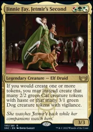 Jinnie Fay, Jetmir's Second (Promo Pack) - Español [Streets of New Capenna Promos]