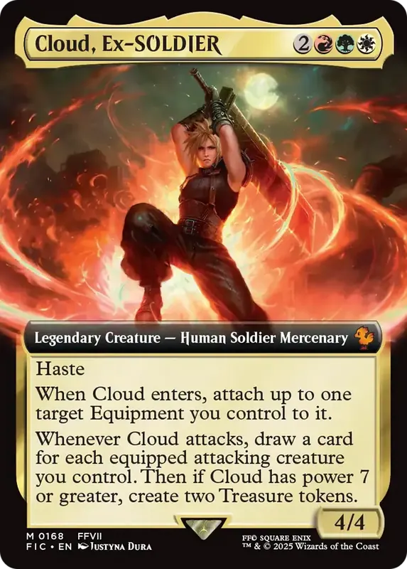 Cloud, Ex-SOLDIER (Extended Art) [FINAL FANTASY Commander]