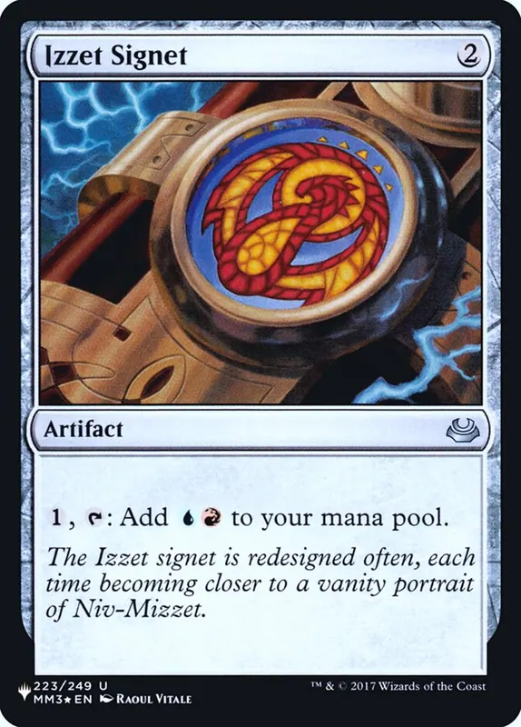 Izzet Signet [The List]