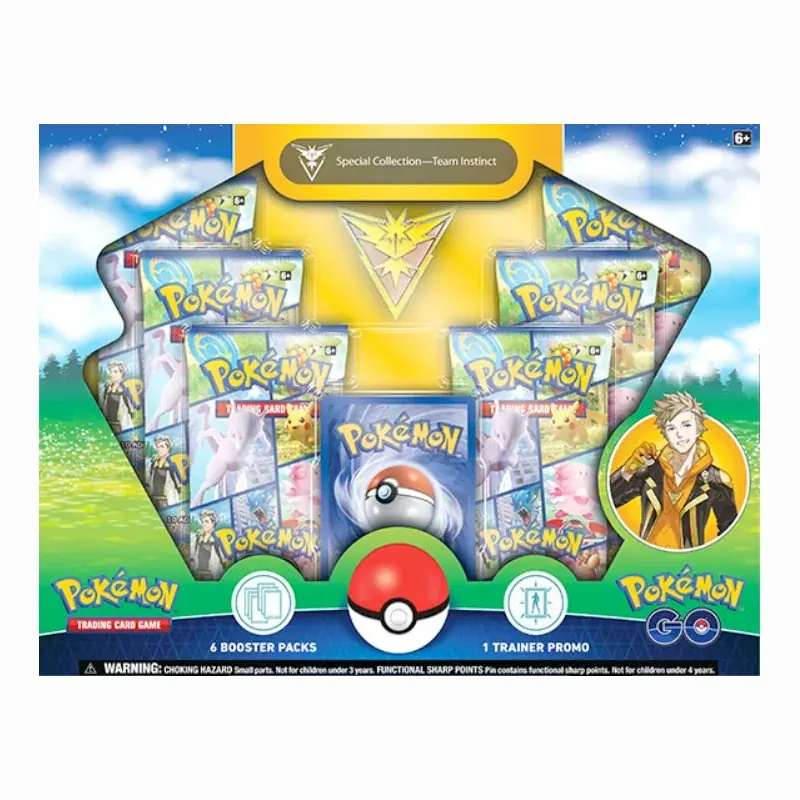 Pokémon Go Team Pin Collection - Team Instinct - Español