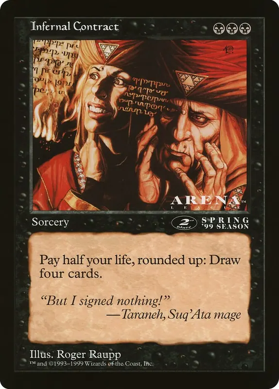 Infernal Contract [Oversized League Prizes]