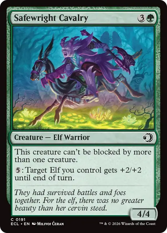 Safewright Cavalry [Lorwyn Eclipsed]