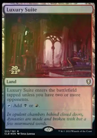 Luxury Suite [Commander Legends: Battle for Baldur's Gate Prerelease Promos]