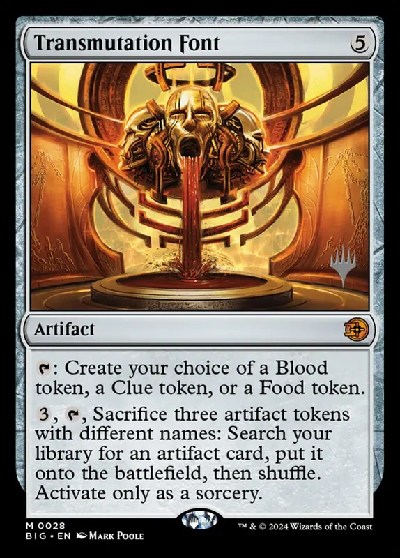 Transmutation Font [The Big Score Promos]