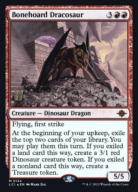 Bonehoard Dracosaur [The Lost Caverns of Ixalan Promos]