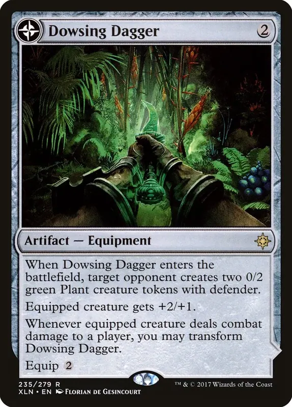 Dowsing Dagger // Lost Vale [Ixalan] - Español