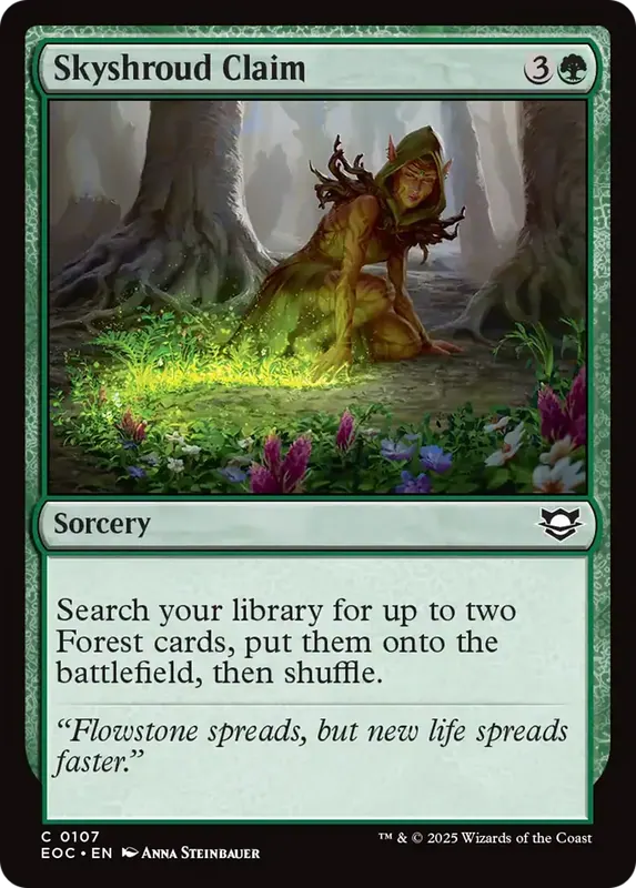 Skyshroud Claim [Edge of Eternities Commander]