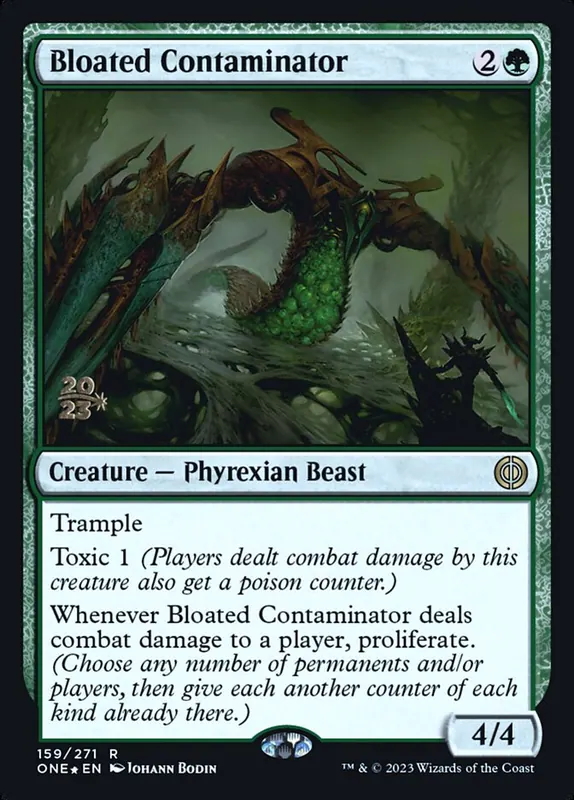 Bloated Contaminator [Phyrexia: All Will Be One Promos]