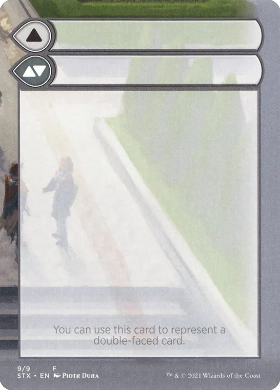 Double-Faced Substitute Card [Strixhaven: School of Mages Substitute Cards]