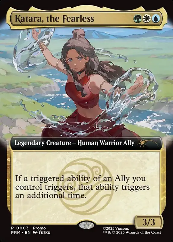 Katara, the Fearless [URL/Convention Promos]