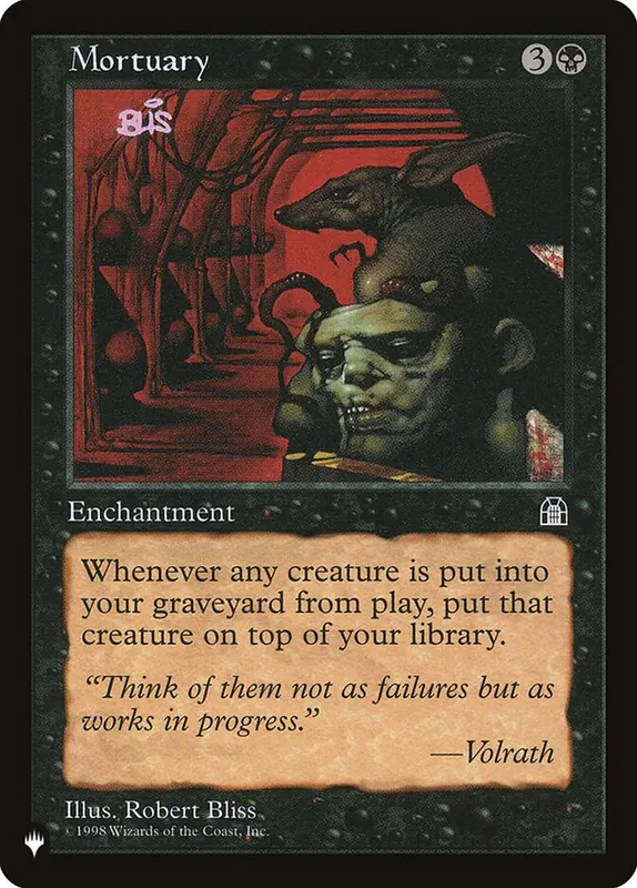 Mortuary [The List]