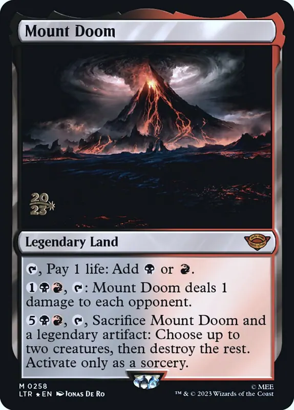 Mount Doom [Tales of Middle-earth Promos]