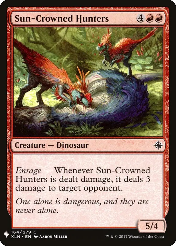 Sun-Crowned Hunters [The List]