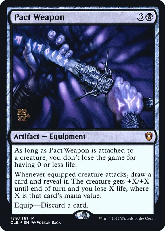 Pact Weapon [Battle for Baldur's Gate Promos]