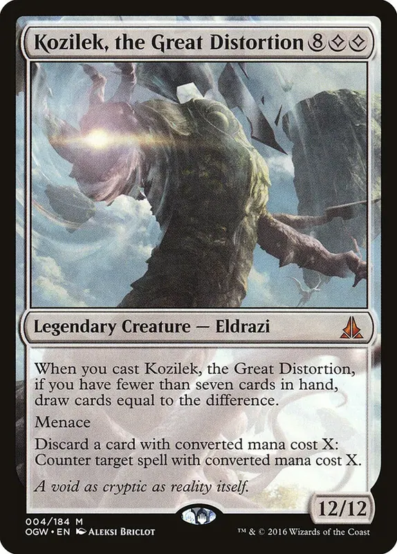 Kozilek, the Great Distortion [Oath of the Gatewatch] - Español