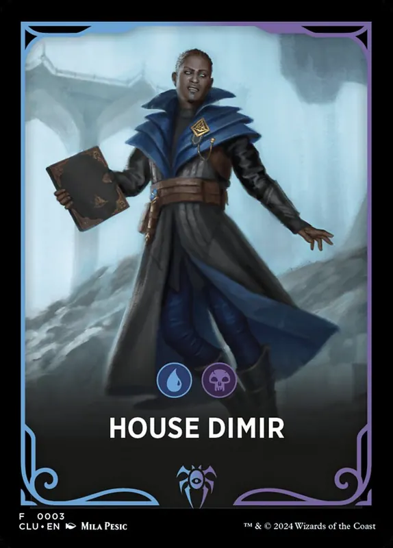 House Dimir [Ravnica: Clue Edition Front Cards]