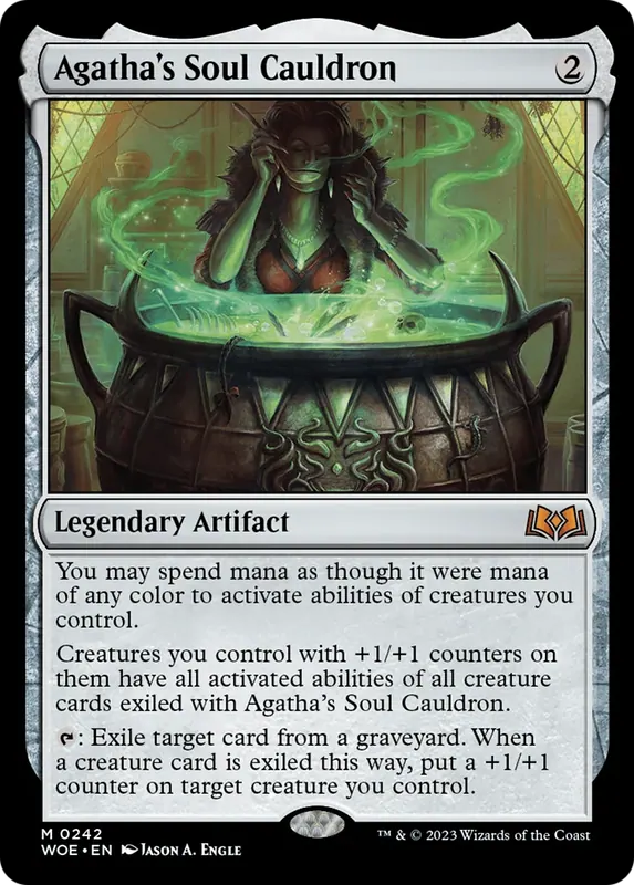 Agatha's Soul Cauldron [Wilds of Eldraine] - Español