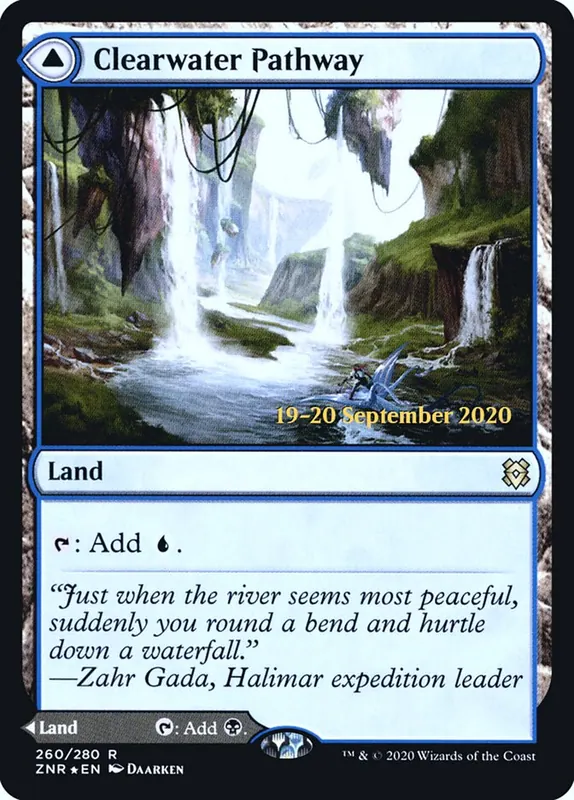 Clearwater Pathway // Murkwater Pathway [Zendikar Rising Promos]