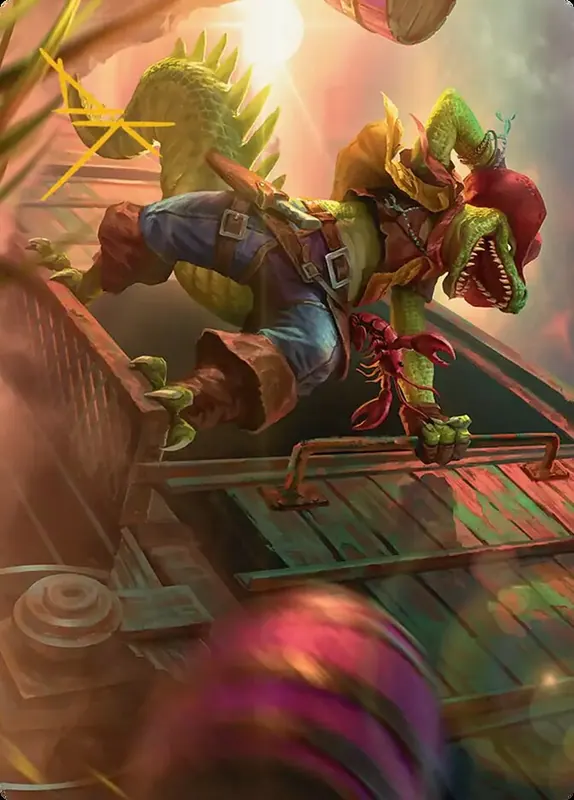 Leatherhead, Iron Gator // Leatherhead, Iron Gator [Teenage Mutant Ninja Turtles Art Series]