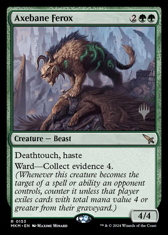 Axebane Ferox [Murders at Karlov Manor Promos]