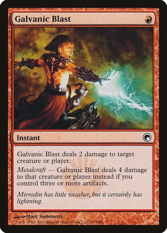 Galvanic Blast [Scars of Mirrodin]