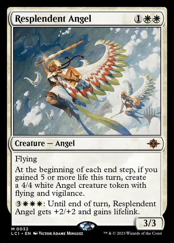 Resplendent Angel [The Lost Caverns of Ixalan Promos]