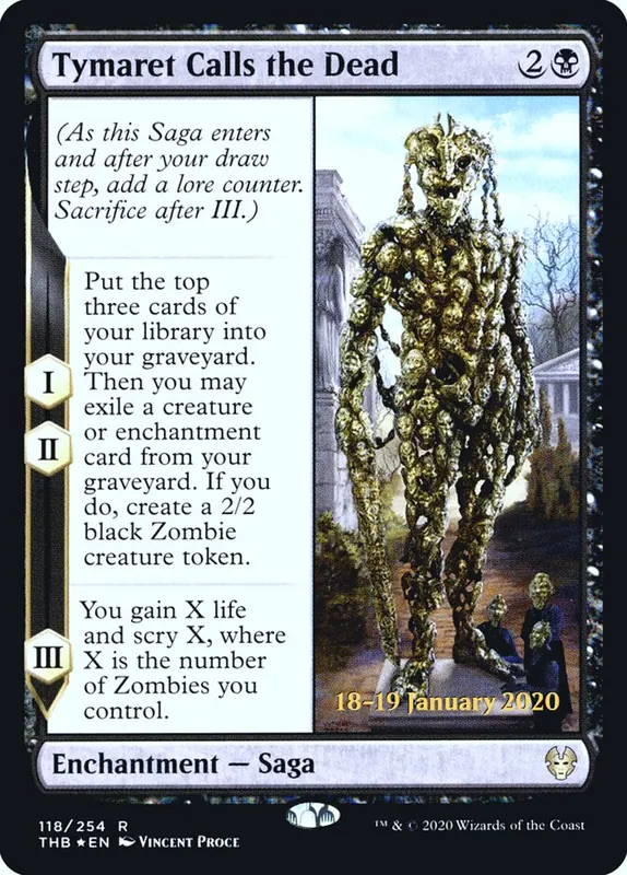 Tymaret Calls the Dead [Theros Beyond Death Promos]