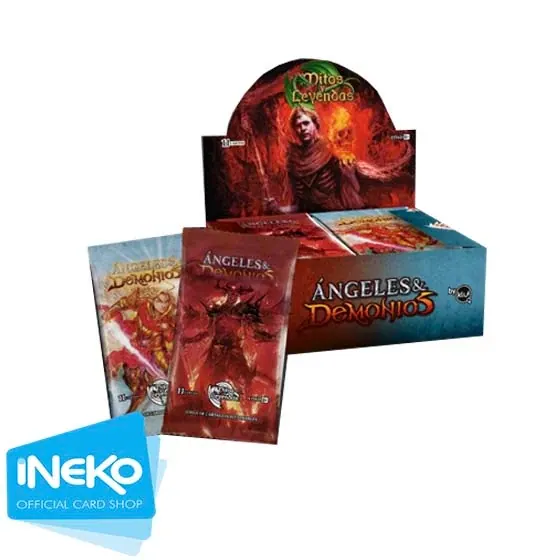 CAJA DE SOBRES ANGELES Y DEMONIOS