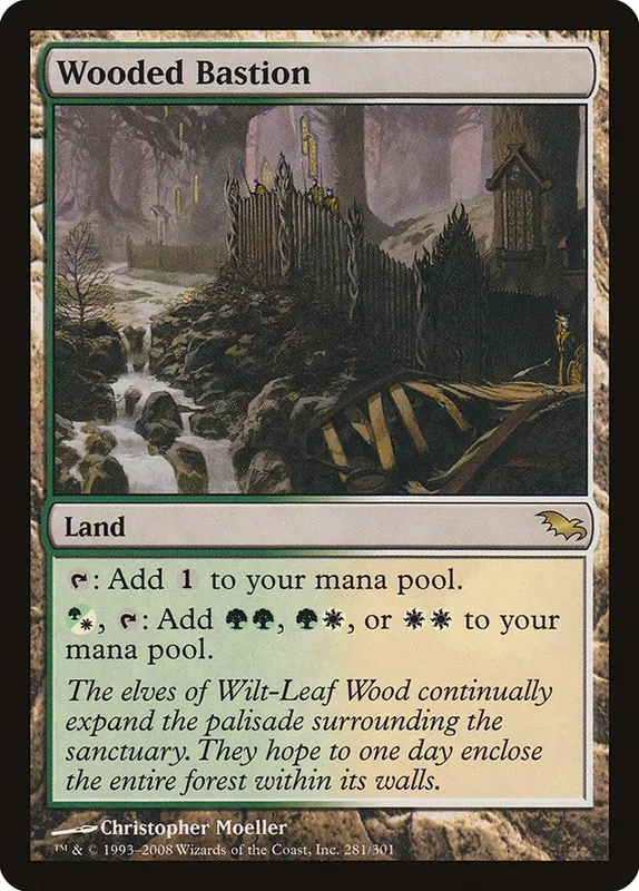Wooded Bastion [Shadowmoor] - Español