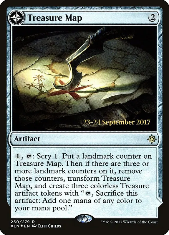 Treasure Map // Treasure Cove [Ixalan Promos]