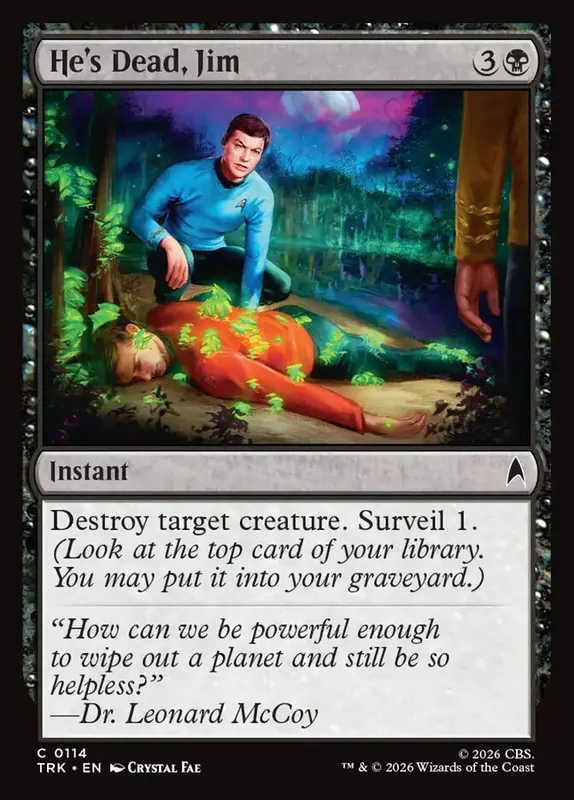 He's Dead, Jim [Star Trek]