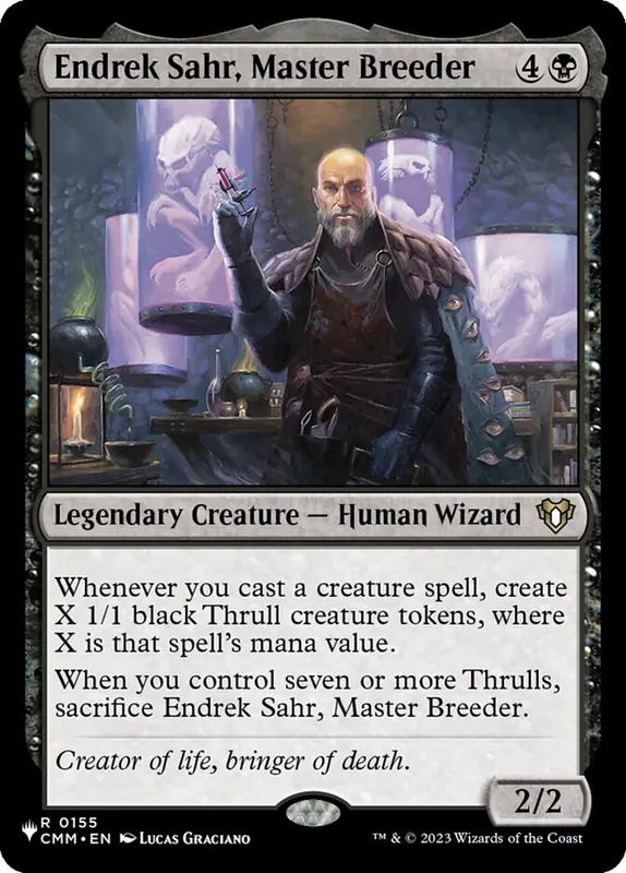 Endrek Sahr, Master Breeder [The List]