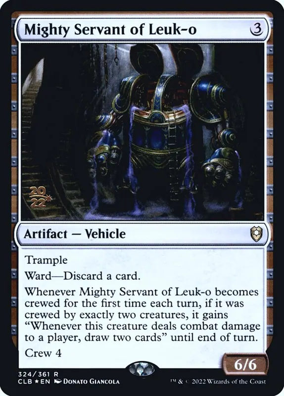 Mighty Servant of Leuk-o [Battle for Baldur's Gate Promos]