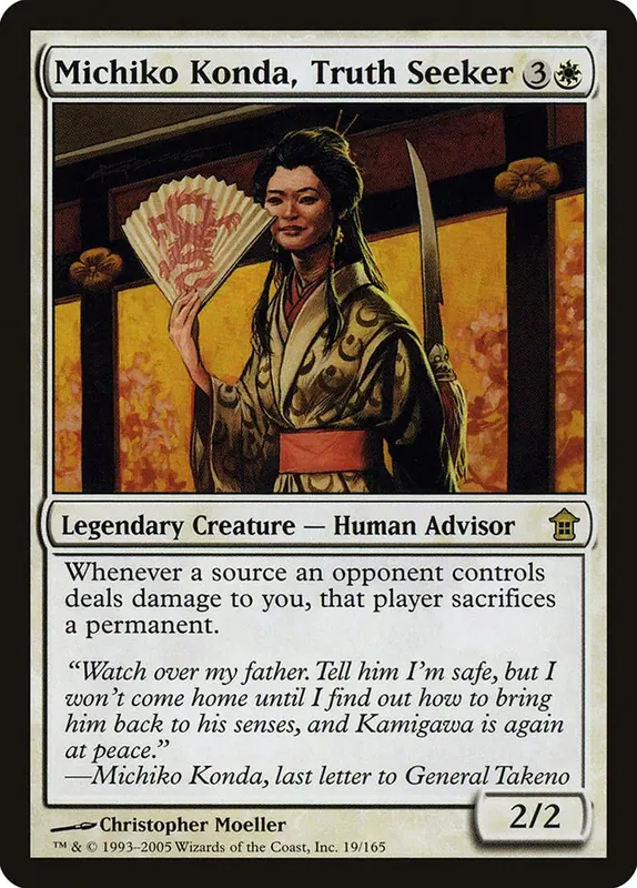 Michiko Konda, Truth Seeker [Saviors of Kamigawa] - Español