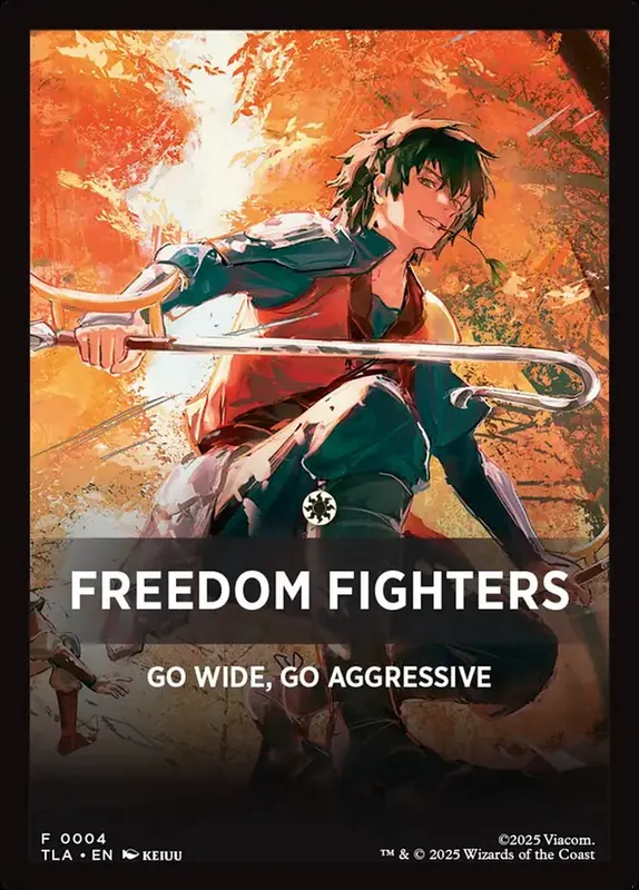 Freedom Fighters [Avatar: The Last Airbender Jumpstart Front Cards]