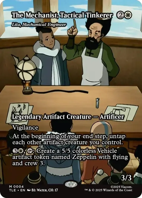 The Mechanist, Tactical Tinkerer - Lita, Mechanical Engineer (Borderless) [Avatar: The Last Airbender: Eternal-Legal]
