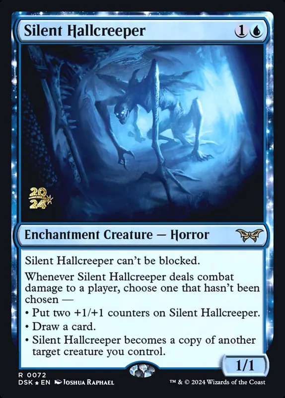 Silent Hallcreeper [Duskmourn: House of Horror Promos]