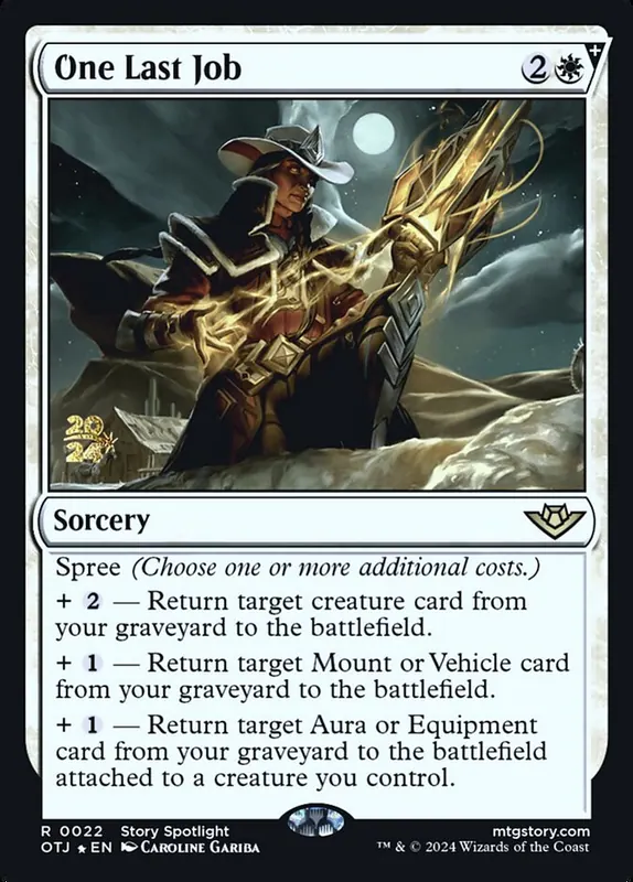 One Last Job [Outlaws of Thunder Junction Promos]