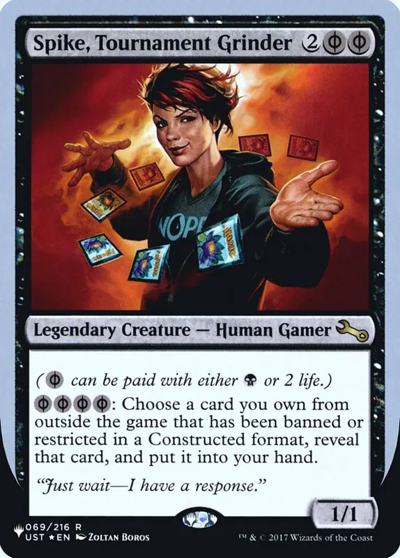 Spike, Tournament Grinder [The List (Unfinity Foil Edition)]