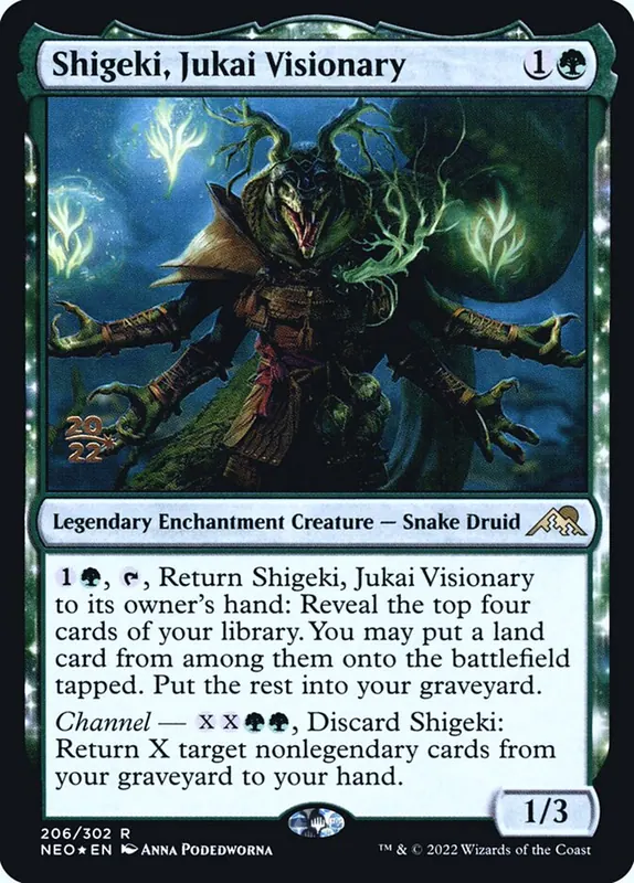 Shigeki, Jukai Visionary [Kamigawa: Neon Dynasty Promos]