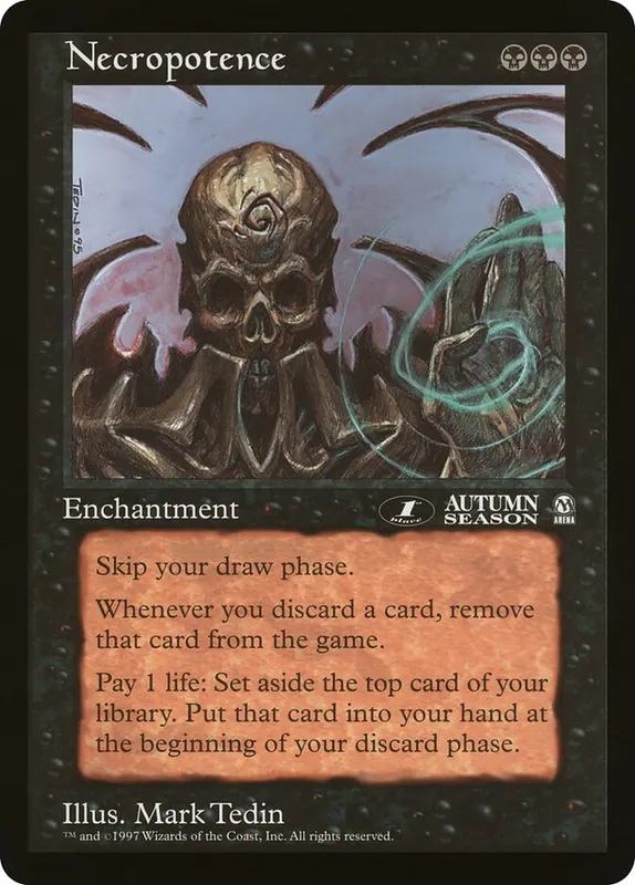 Necropotence [Oversized League Prizes]