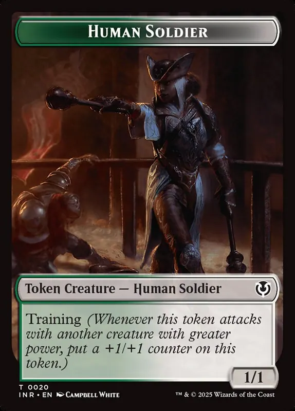 Human Soldier [Innistrad Remastered Tokens]