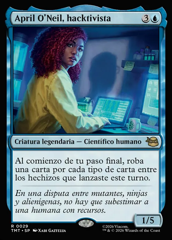 April O'Neil, Hacktivist [Teenage Mutant Ninja Turtles] - Español