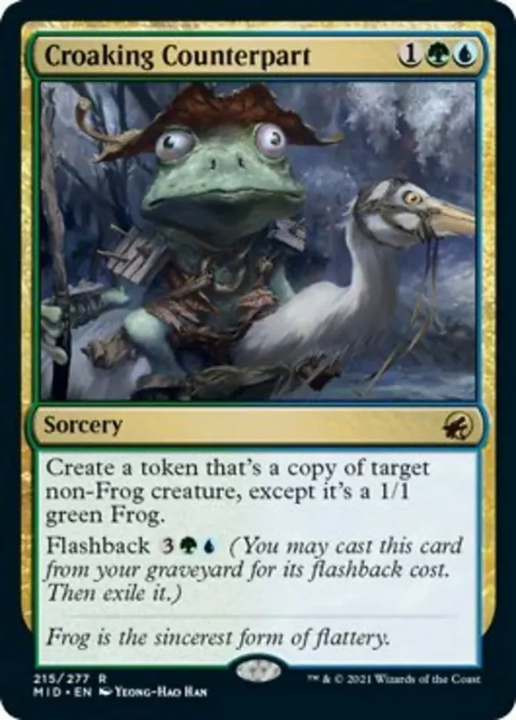 Croaking Counterpart - Español [Innistrad: Midnight Hunt]