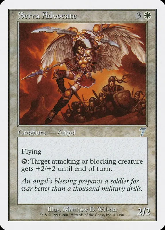Serra Advocate [Seventh Edition] - Español