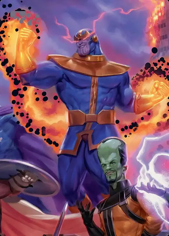 Thanos, Death's Consort // Thanos, Death's Consort [Marvel Super Heroes Art Series]